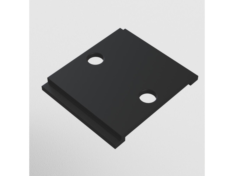 Sín Mágneses Kábeltaró elem fém/fekete 35x5x30mm TRACK (TRA004HP-21B)