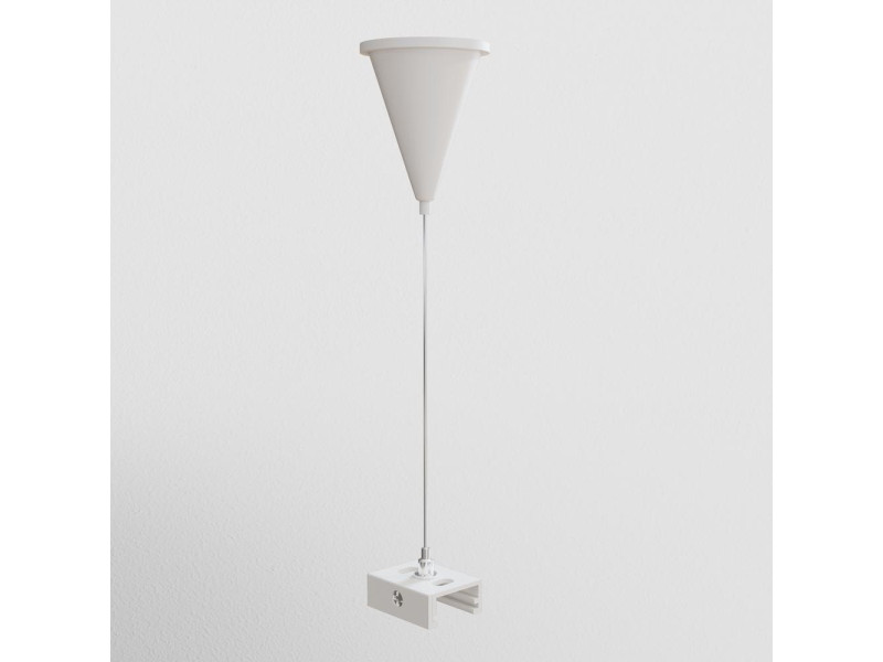 Sín Függesztő tartóelem 3F műanyag/fehér 41x72x33mm TRACK (TRA005WS-31W)