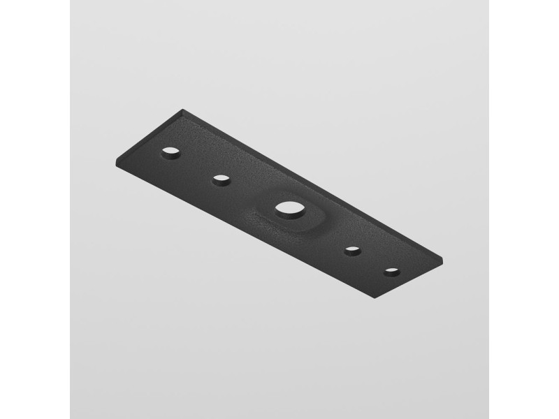 Sín Mágneses Egyenes Csatlakozó fém/fekete 80x2x22,5mm TRACK (TRA034C-21B)