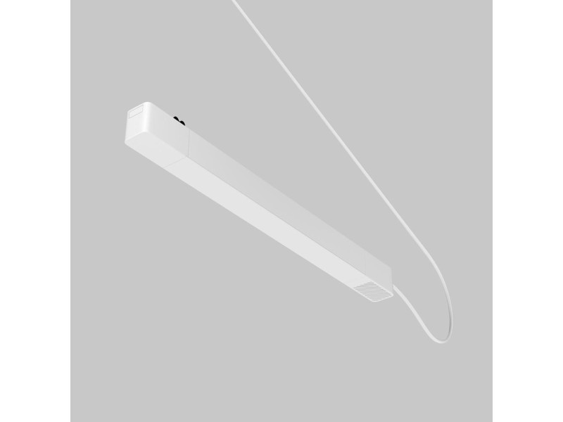 Mágneses sín tápegység 100W fehér/alu.,műanyag 28x340x25mm POWER SUPPLY RADITY (TRA084DR-100W-1)