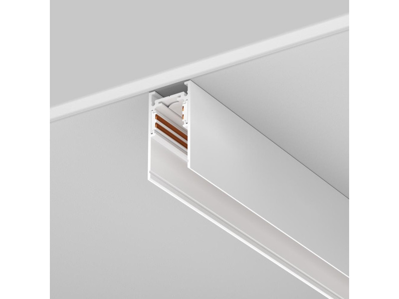 Sín (2méter) Mágneses fehér/alumínium 52x2000x26mm BUSBAR TRUNKINGS EXILITY (TRX034-412W)