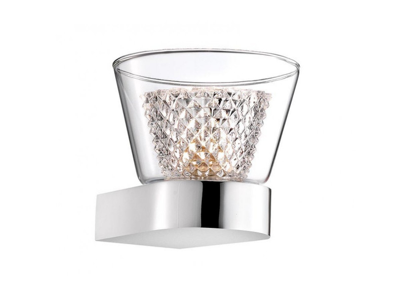 Fali lámpa G9 üveg/átlátszó 103x120x126mm BOCCALE MEGSZŰNT