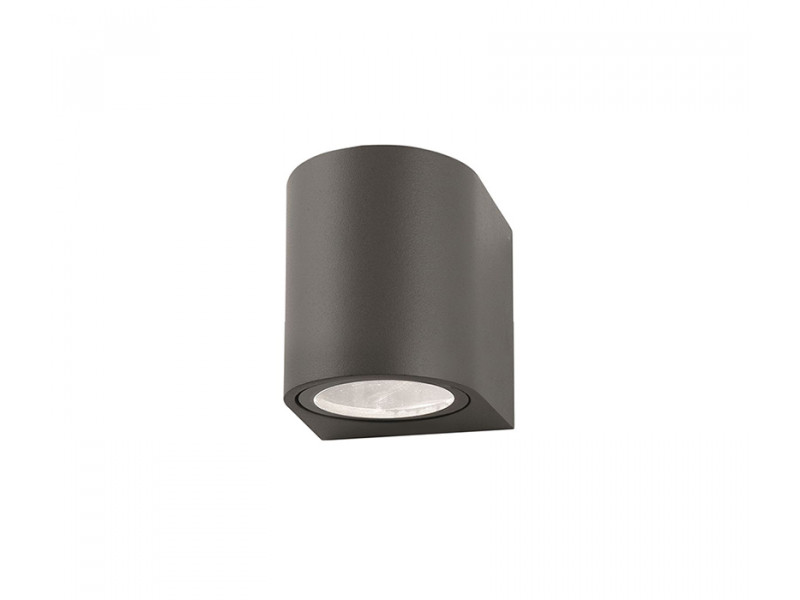 Kültéri Fali lámpa GU10 IP54 fém/szürke 80x70x80mm NERO