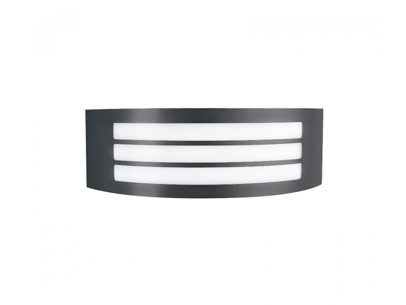 Kültéri Fali lámpa E27 IP44 fém/szürke 105x305x91mm ZENITH