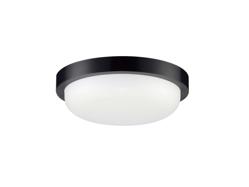 Kültéri Mennyezeti lámpa LED 19W 1727lm 3000K műanyag/fekete 75x235x75mm IP65 TIEPOLO