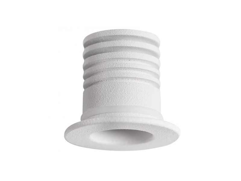 Beépíthető lámpa LED 1W 70lm 3000K fém/fehér 22x25mm TINY