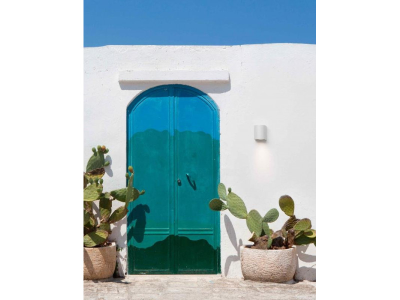 Kültéri Fali lámpa GU10 IP54 fém/fehér 80x70x80mm NERO