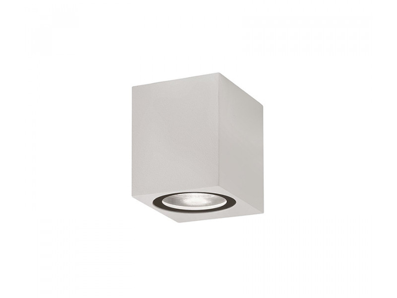 Kültéri Fali lámpa GU10 IP54 fém/fehér 80x67x80mm NERO Kültéri Fali lámpa GU10 IP54 fém/fehér 80x67x80mm NERO