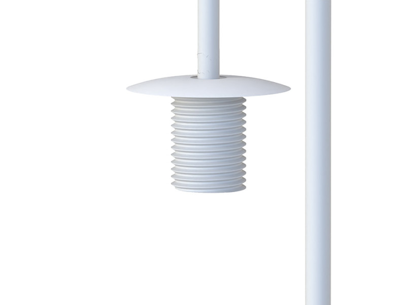 Függesztő G9 műanyag/fehér 150mm CAMELEON SNOWBALL CABLE