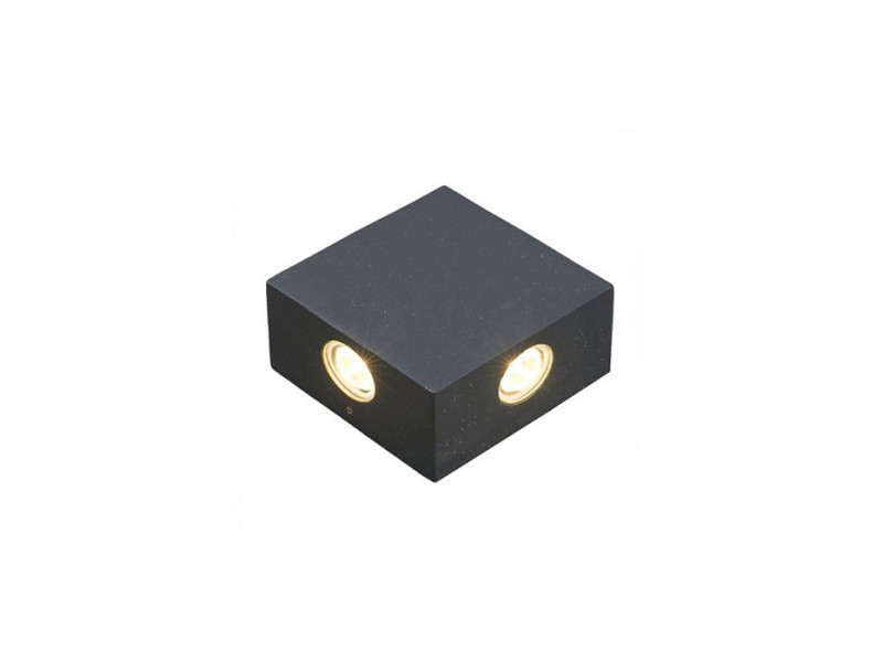 Kültéri Fali lámpa LED 4x1W 3000K 321lm fém/grafit 100x100x50mm ZEM MEGSZŰNT