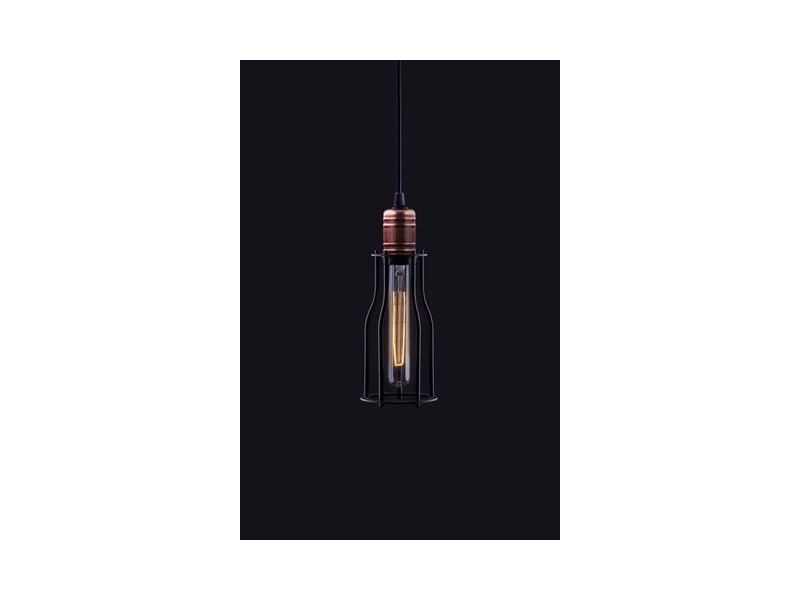 Függeszték E27 fém/fekete 1500x95mm WORKSHOP Függeszték E27 fém/fekete 1500x95mm WORKSHOP