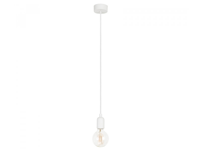 Függeszték E27 szintetikus/fehér 900mm SILICONE