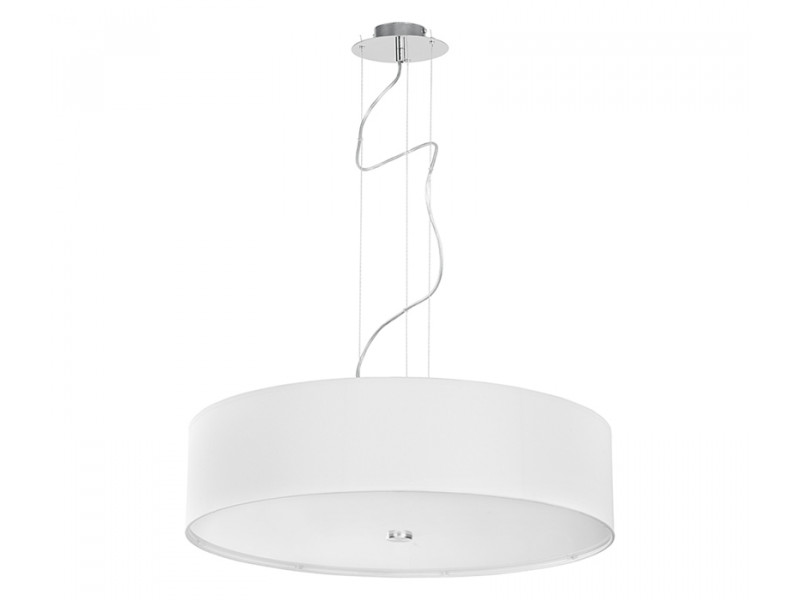 Függeszték 3xE27 szövet/fehér 1100x635mm VIVIANE