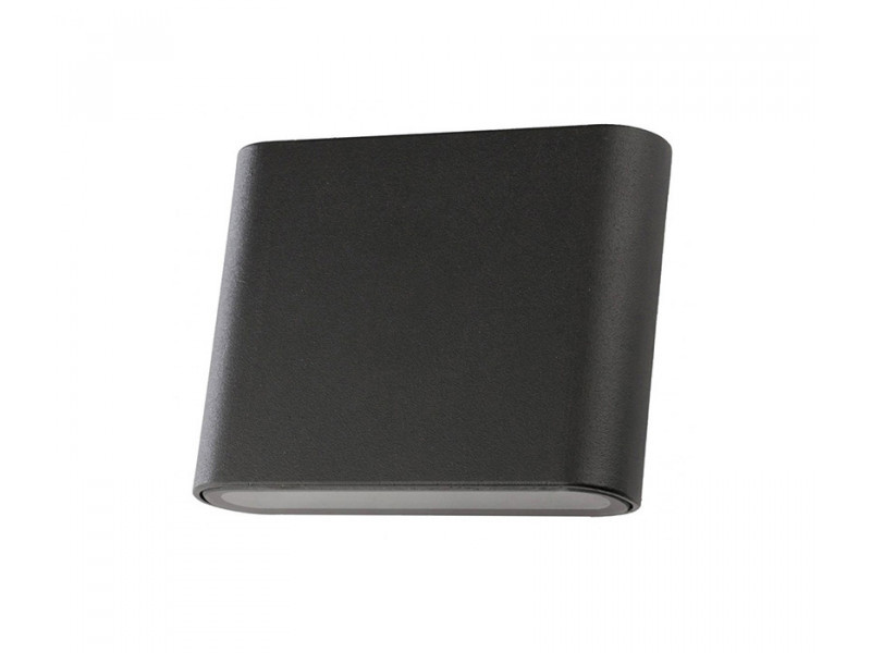 Kültéri Fali lámpa LED 36x0,2W 3000K 242lm alumínium/grafit 115x28mm SEMI MEGSZŰNT