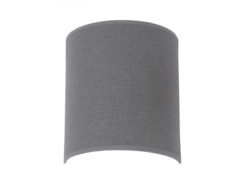Fali lámpa E27 szövet/szürke 230x200mm ALICE GRAY