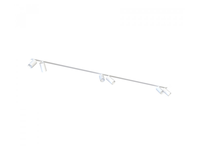 Beépíthető Mennyezeti lámpa 6xGU10 fehér/fém 110x2000mm MONO