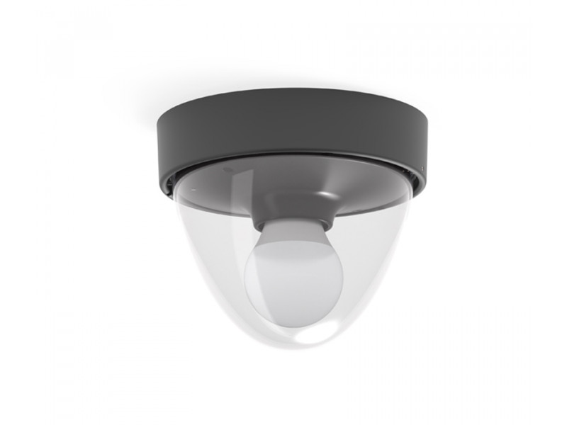 Kültéri Mennyezeti lámpa E27 fekete/műanyag 155x180x180mm IP44 NOOK Kültéri Mennyezeti lámpa E27 fekete/műanyag 155x180x180mm IP44 NOOK