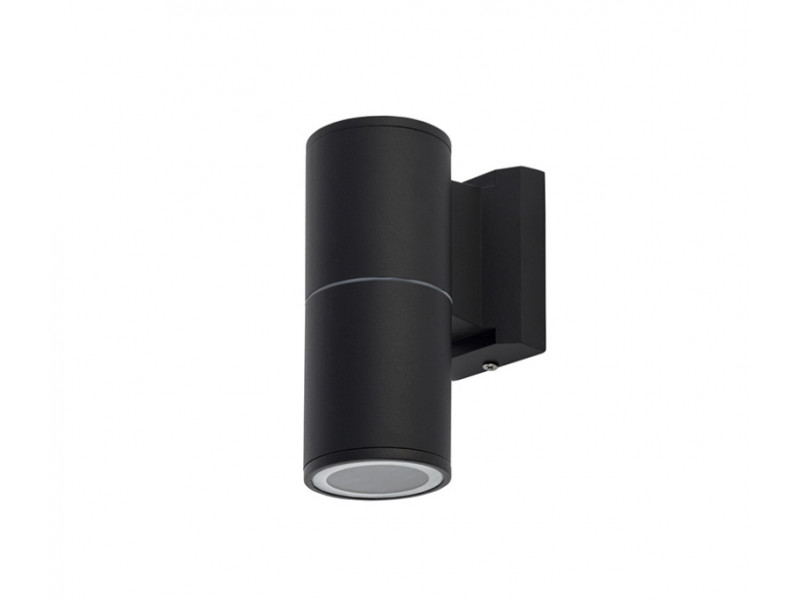 Kültéri Fali lámpa 2xGU10 fekete/fém 150x120mm EXE