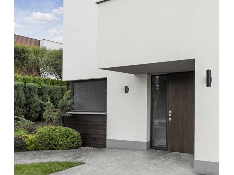 Kültéri Fali lámpa 2xGU10 fekete/fém 150x120mm EXE