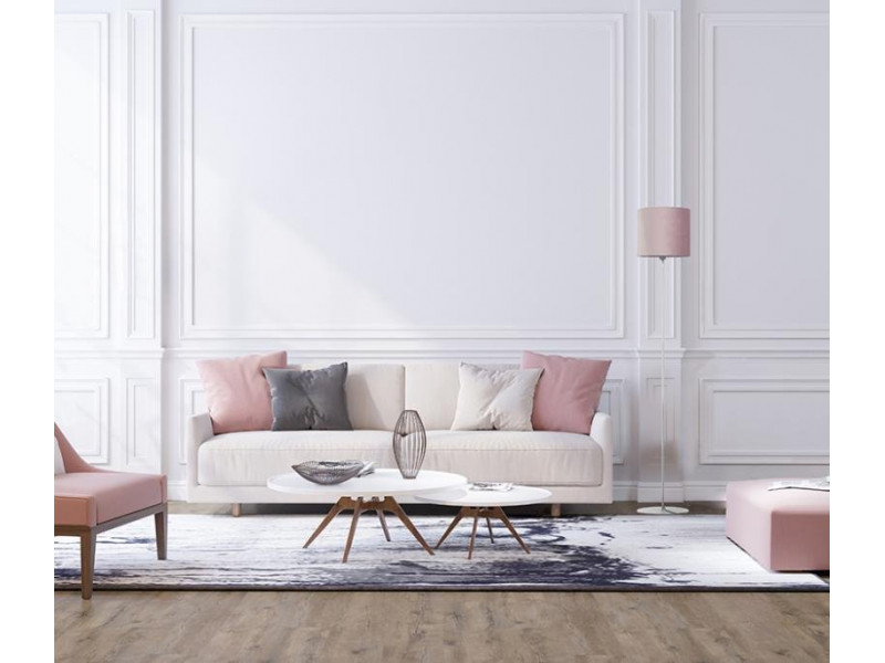 Lámpaernyő rózsaszín/szövet 250x250mm PETIT