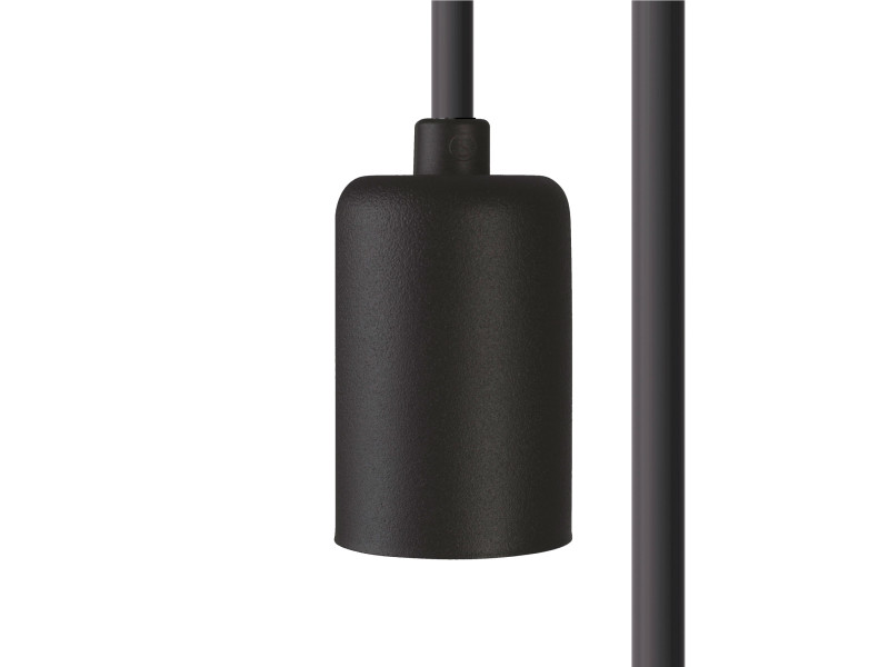 Függesztő E27 fekete 2500mm CAMELEON CABLE