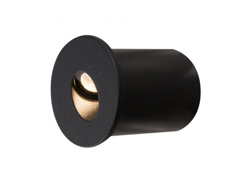 Beépíthető lámpa LED 1W 3000K 45lm alumínium/fekete 48x48x50mm OIA Beépíthető lámpa LED 1W 3000K 45lm alumínium/fekete 48x48x50mm OIA