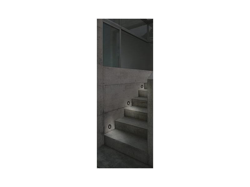 Beépíthető lámpa LED 1W 3000K 45lm alumínium/fekete 48x48x50mm OIA Beépíthető lámpa LED 1W 3000K 45lm alumínium/fekete 48x48x50mm OIA