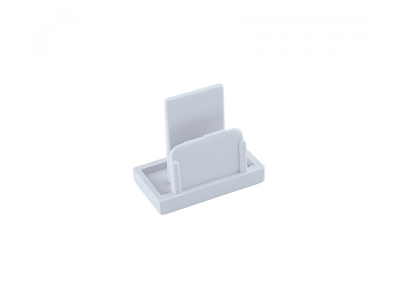 Sín (T) végzáró elem fehér 35x30mm PROFILE Sín (T) végzáró elem fehér 35x30mm PROFILE