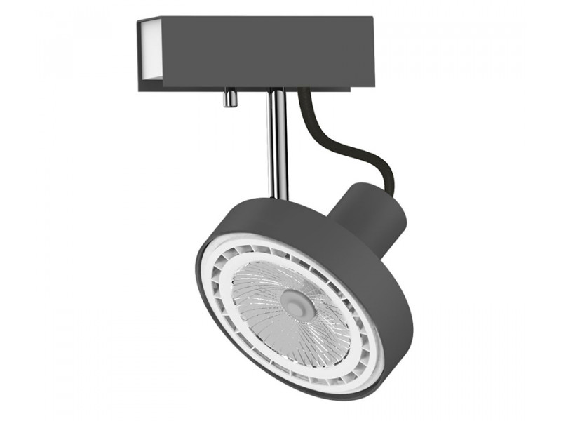 Spot lámpa ES111 GU10 fém/grafit 200x115mm CROSS GRAPHITE MEGSZŰNT