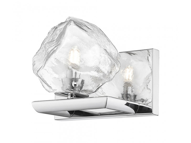 Fali lámpa G9 üveg/króm 170x200x200mm ROCK MEGSZŰNT